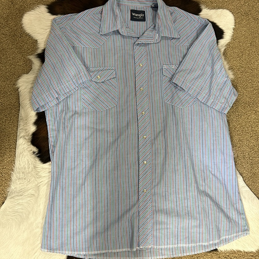 Vintage Wrangler Pearl Snap